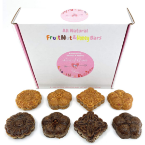 Dried Fruit Nut Gift Box - Apple - Grape Delights with Walnut, Pecan, Hazelnut, & Honey