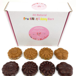 Dried Fruit Nut Gift Box - Apple - Strawberry Delights with Coconut, Cashew, Pistachio, & Honey
